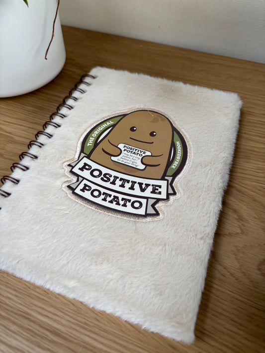 Original Positive Potato A5 lined notebook
