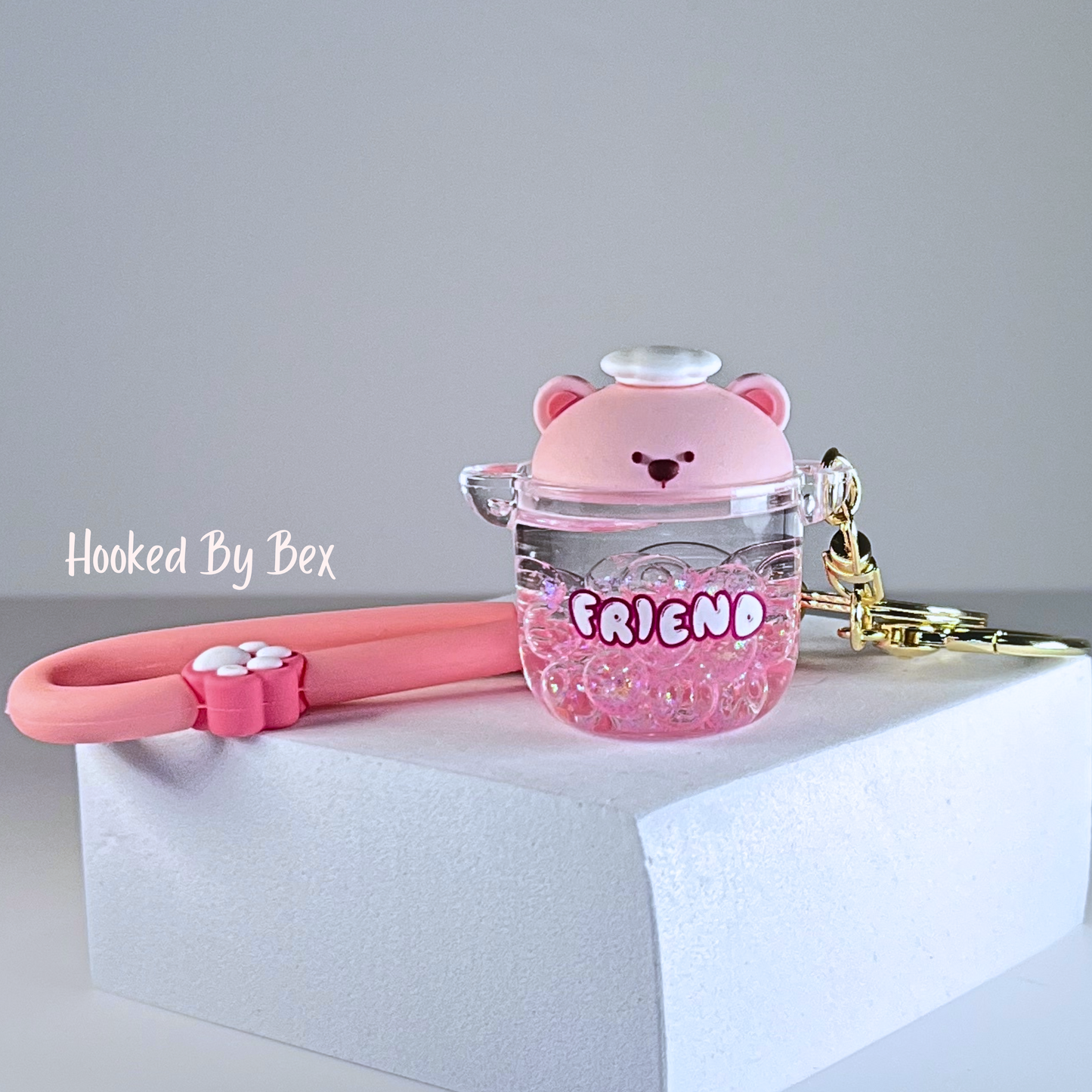 Kenji tumbler bear keyring