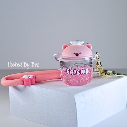 Kenji tumbler bear keyring