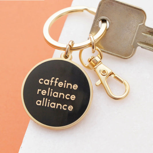 Caffeine Reliance Alliance - keyring