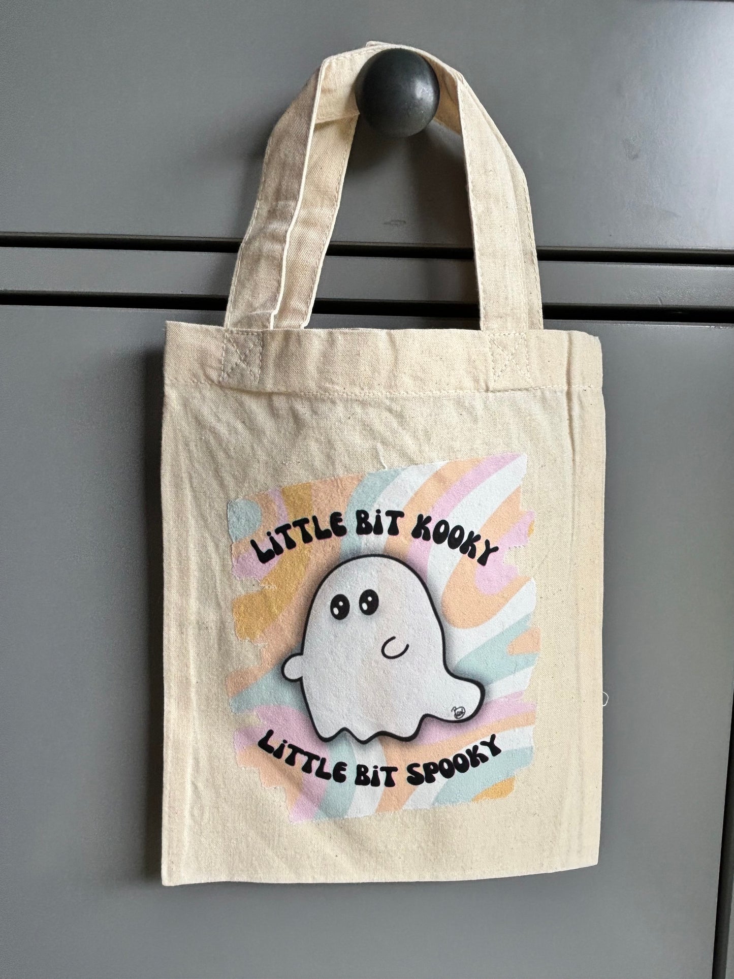 Spooky, Kooky Ghost - mini tote