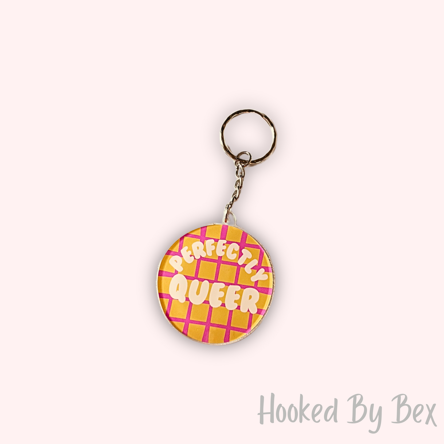 Perfectly Queer acrylic keyring