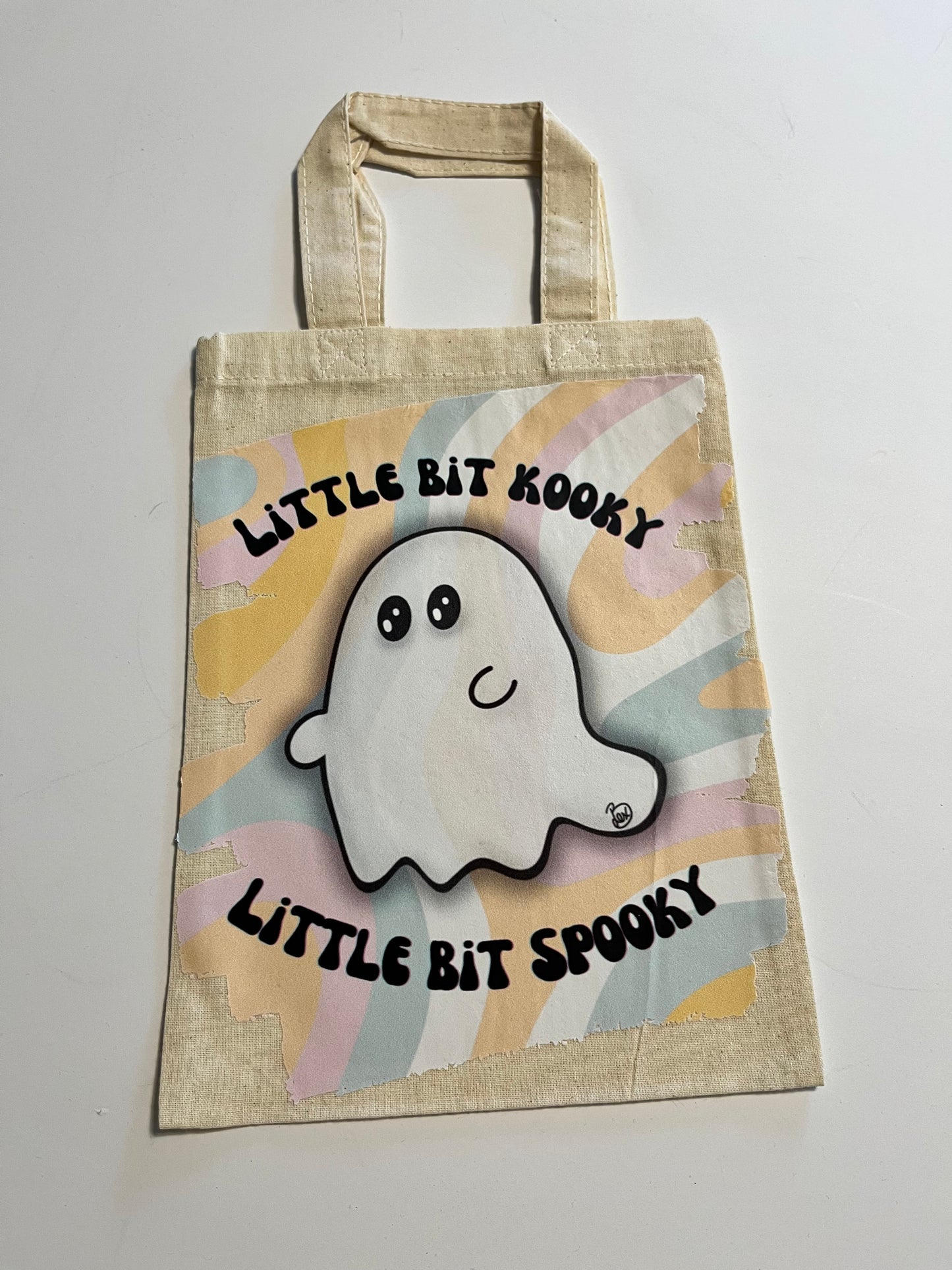 Spooky, Kooky Ghost - mini tote