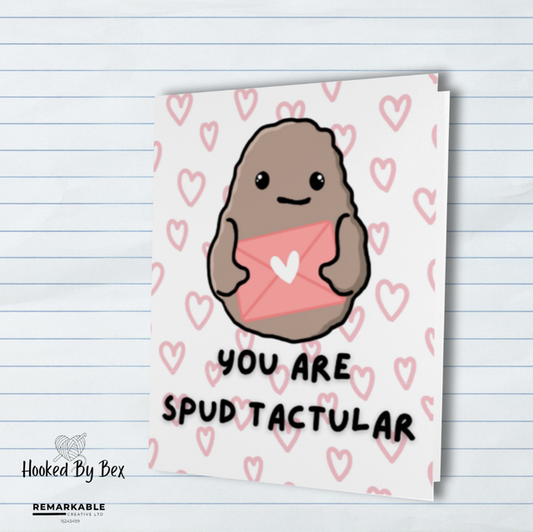 You are spud tactular - A6 greeting card - Positive Potato®