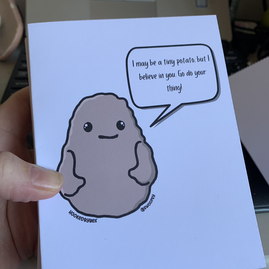 Positive Potato® greeting card