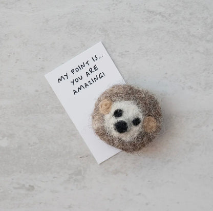 Sending You A 'Hedgehug' In A Matchbox