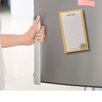 Positive Potato magnetic memo pad