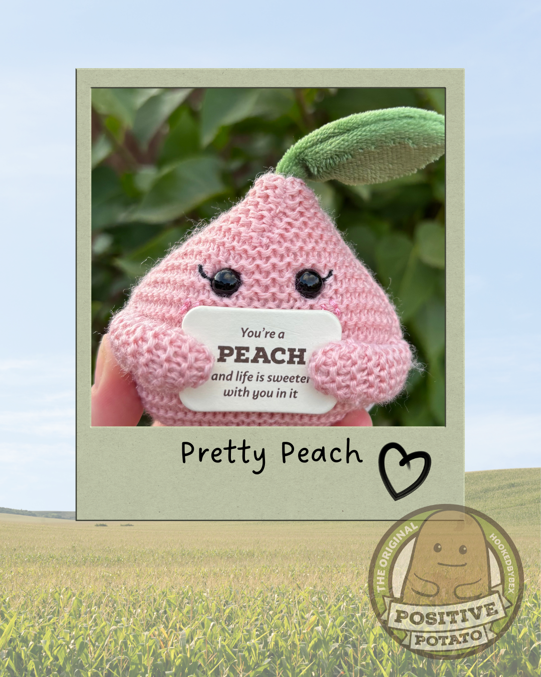 Pretty Peach - Life is sweeter with you in it