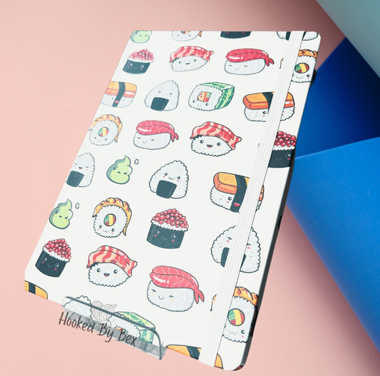 Kenji A5 hardcover sushi notebook
