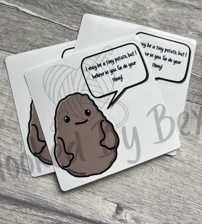 Steve the Positive Potato® Sticker