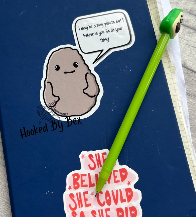 Steve the Positive Potato® Sticker