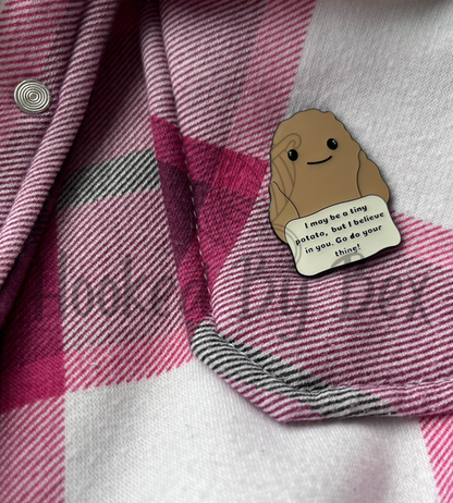 Steve the Positive Potato® Enamel Pin